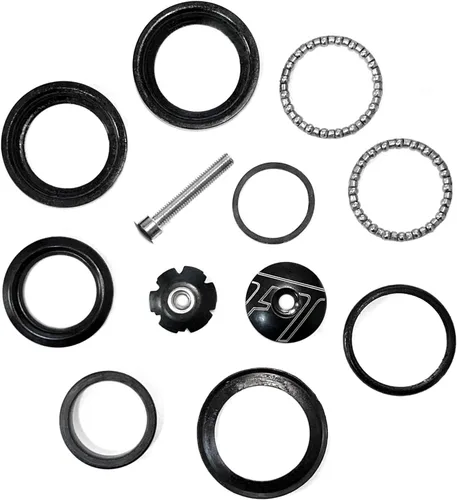 Farbetter 1-1/8" Auriculares resistentes con tapa superior, rodamientos de 34mm/44mm de diámetro, vástagos cónicos sellados con rosca BMX