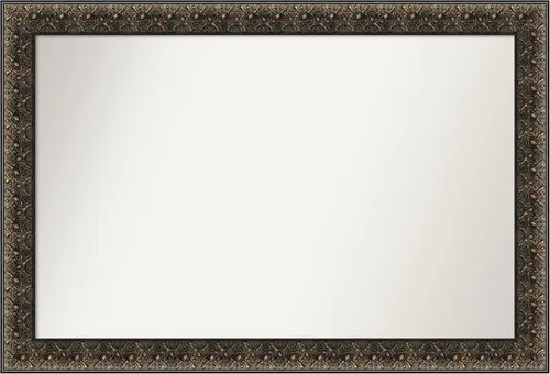 Miniatura 222 de Amanti Art Espejo personalizado, espejo de baño Tribeca, espejo de pared o espejo de tocador de baño sobre el fregadero (28.25 x 34.25 pulgadas)