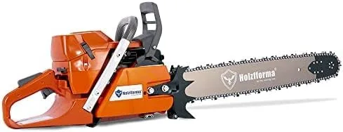 Holzfforma G372 - Cabezal de motosierra de gasolina de 1.969 in de diámetro con barra guía de 24 pulgadas, 84DL, 3/8 pulgadas, cadena de sierra,