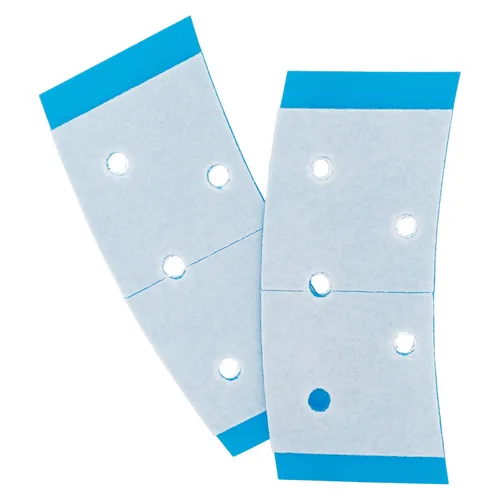 Walker Tape Extenda-Bond Plus - Mini pestañas azules de 3/4 pulgadas x 1 1/2 pulgadas, cinta de peluca transpirable de doble cara para sistemas de