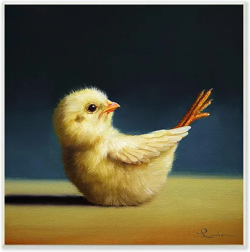 Miniatura 12 de Stupell Industries Yoga Chicks - Placa de pared divertida con diseño de animales de Lucia Heffernan, 12 x 12 pulgadas, color amarillo Chicas De Yoga