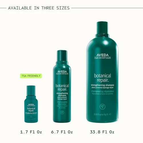 Miniatura 11 de Aveda Botanical Repair Strengthening Shampoo Strengthens and Repairs Damaged Hair Bond-Building Shampoo 94% Naturally Derived* Silicone Free