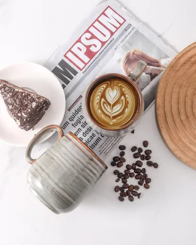Miniatura 4 de HASENSE - Taza de café de cerámica grande de 20 onzas con gran asa, taza de té de cerámica para oficina y hogar, taza grande de regalo para papá