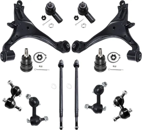 Miniatura 51 de Detroit Axle - Kit de suspensión delantera de 12 piezas para Mercury Grand Marquis Ford Crown Victoria Town Car 2003-2011, 2 brazos de control