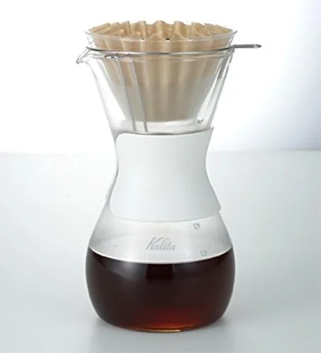 Miniatura 2 de Kalita Wave Style 185 - Cafetera de café, 2 ~ 4 pulgadas, transparente
