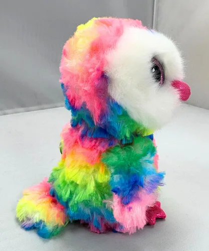 Miniatura 2 de Peluche de búho OWEN multicolor de tamaño regular de felpa, de TY