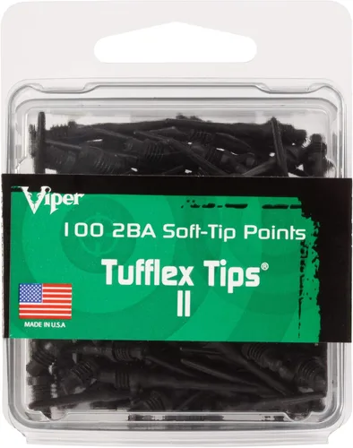 Miniatura 6 de Viper Accesorio para dardos: Puntos de dardos de punta blanda Tufflex II 2BA (paquetes de 100 y 500)