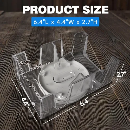 Miniatura 6 de GSE Games & Sports Expert Bandeja giratoria para cartas Canasta de 6 barajas, soporte giratorio de 360°, soportes giratorios para manos y pies