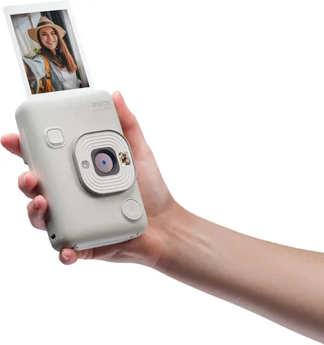 Miniatura 4 de Cámara instantánea Fujifilm Instax Mini LIPLAY Híbrida - Blanco Nebuloso blanco (Misty White)