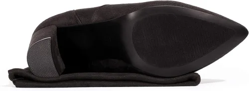 Miniatura 7 de DREAM PAIRS - Botas altas hasta el muslo de moda para mujer, botas largas y sexis de piel sintética con tacón ancho medio