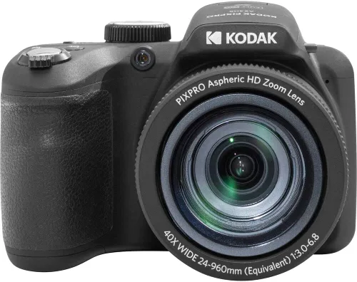 Miniatura 2 de Kodak PIXPRO AZ405 - Cámara digital (negro), zoom óptico 40X, 20MP, video de 1080p, tarjeta SD de 32 GB, baterías AA extra recargables, cargador