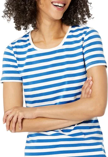 Miniatura 117 de Amazon Essentials Women's Regular-Fit Short-Sleeve Crewneck T-Shirt