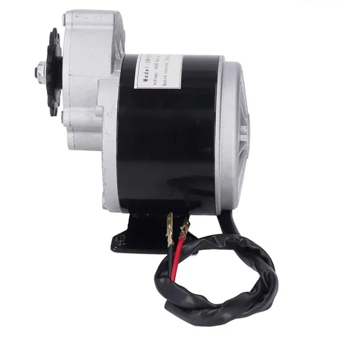 Miniatura 7 de Motor de CC cepillado, 36V 500W 600rpm 13T Motor eléctrico cepillado, reductor de motor cepillado pequeño de alto par para bicicleta eléctrica