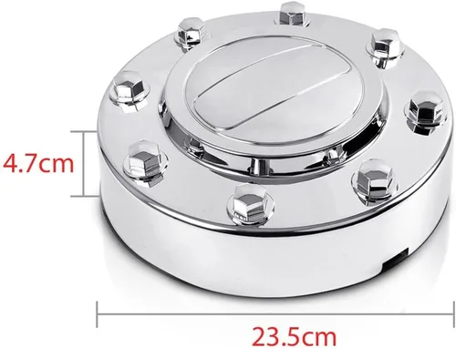 Miniatura 6 de G-PLUS Tapas centrales de rueda de 8 orejetas, ideales para llantas de camioneta y camión de 16 pulgadas - Compatible con Chevy Silverado/GMC Sierra