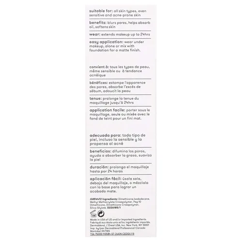 Miniatura 8 de Dermablend Poresaver - Maquillaje facial mate para piel grasa, imprimación facial ligera que minimiza y difumina los poros, uso 24 horas, 1.0 onzas