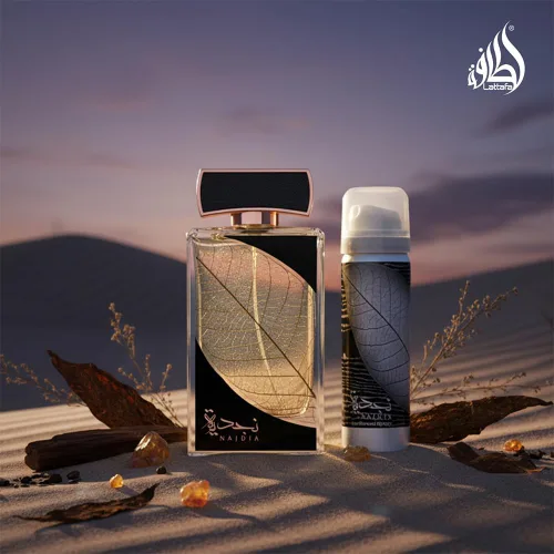 Miniatura 4 de Lattafa Perfumes Najdia in Gold para Eau de Parfum Spray unisex, 3.4 onzas