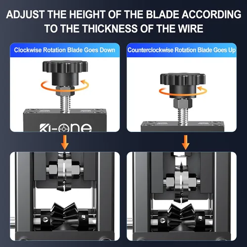 Miniatura 4 de Máquina peladora manual de alambre; pelacables de 0.06-1.18 pulgadas para taladro; Máquina peladora de alambre de cobre para alambre de chatarra