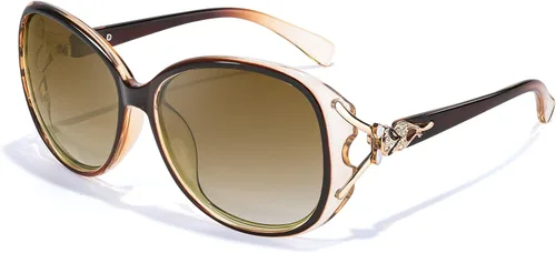 Miniatura 7 de FIMILU Gafas de sol para mujer, lentes de sol polarizados de gran tamaño, gafas de sol grandes para mujer, protección UV