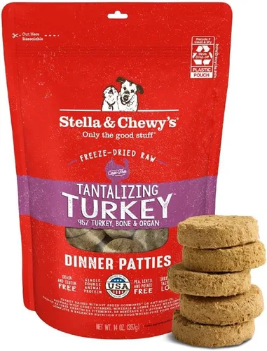 Miniatura 26 de Stella & Chewy's Empanadas crudas liofilizadas – Receta de cordero Dandy – Alimento para cachorros y perros con alto contenido de proteínas sin