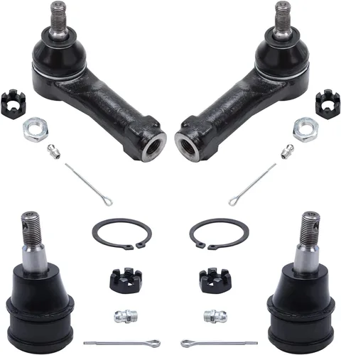 Miniatura 36 de Detroit Axle – Kit de suspensión delantera para Hyundai 2013-2018 Santa Fe 2 enlaces de barra de estabilizador 4 varillas de amarre interiores