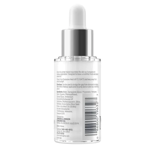 Miniatura 8 de Neutrogena Shine Control Matte Booster - Imprimación facial y suero, suero matificante de la piel a imprimación con proteína de arroz, absorbe