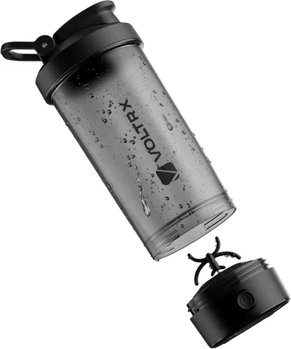 Miniatura 6 de VOLTRX Botella agitadora de proteínas, mezclador eléctrico recargable USB C para batidos de proteínas, vasos agitadores para batidos de proteínas