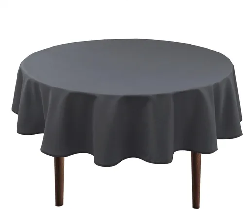 Miniatura 26 de Hiasan Mantel redondo de 30 pulgadas – Mantel de tela de poliéster impermeable resistente a las manchas a prueba de derrames, para comedor, cocina