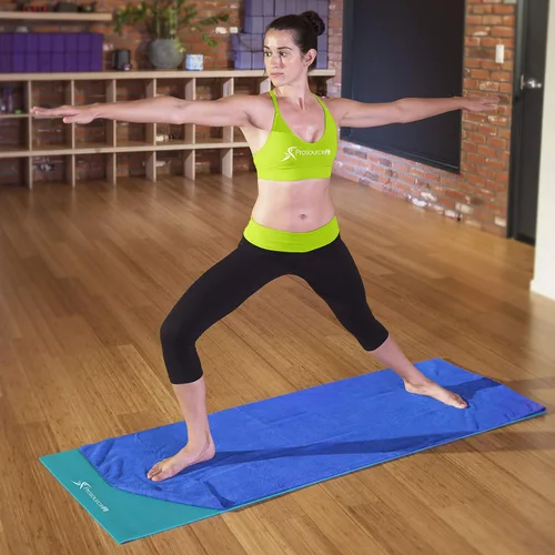 Miniatura 4 de Prosource Fit Arida - Toalla de microfibra súper absorbente de 68 x 24 pulgadas para yoga, pilates y entrenamiento (3 opciones de color)