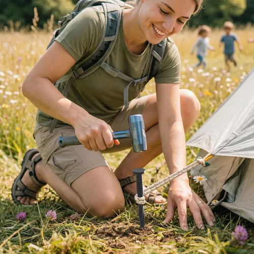 Miniatura 6 de Paquete de 100 estacas de plástico de 8 pulgadas para bordes de paisaje, anclaje de paisaje, estaca en espiral para barrera de malezas, bordes
