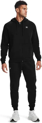 Miniatura 3 de Under Armour Rival - Sudadera de vellón para hombre con capucha y cierre con cremallera completa
