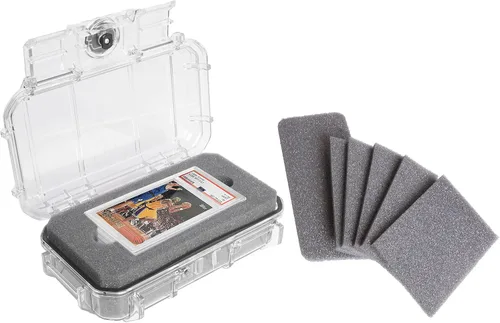 Miniatura 3 de Case Club Estuche para 9 tarjetas graduadas – Se adapta a hasta 9 losas PSA – Organiza Pokemon y Sports Trading Graded Card Case – Resistente