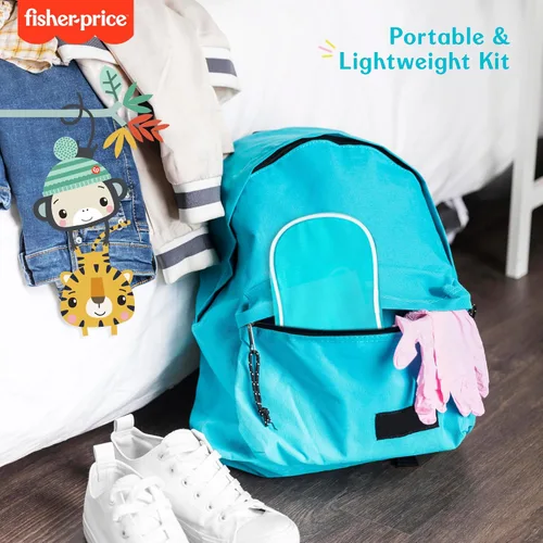 Miniatura 6 de Smart Care Fisher-Price - Kit de aseo para bebés de 12 piezas, artículos esenciales para recién nacidos, juego de regalo para bebés, incluye kit