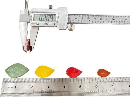 Miniatura 4 de Azulejos de mosaico de cerámica en forma de hoja de 500g/1.1lb, piezas de mosaico de cerámica para manualidades, azulejos de mosaico para decoración