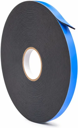 Miniatura 14 de WOD Cinta de montaje de espuma de doble cara, 1/8 pulgadas de grosor x 1/2 pulgada x 75 pies. Resistente a la intemperie para rellenar huecos, Negro