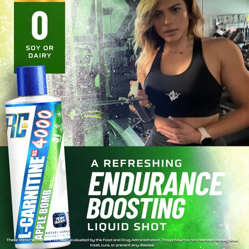 Miniatura 3 de Ronnie Coleman Signature Series L Carnitine XS 4000 Líquido, sin estimulantes, sin azúcar, cero carbohidratos, soporte de fuerza muscular magra
