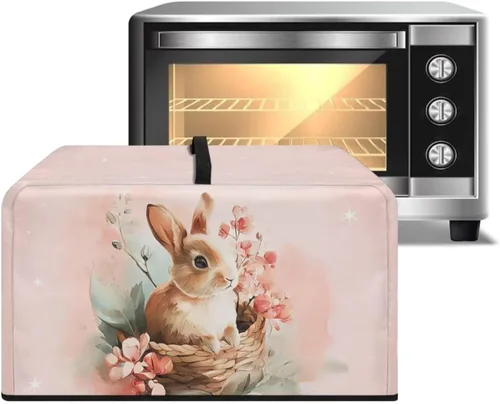 Miniatura 17 de Cubierta de horno de microondas de convección para encimera, tostadora, horno, protector de electrodomésticos para decoración de cocina del hogar
