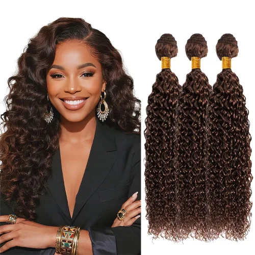 Miniatura 67 de Color 30 paquetes de cabello humano marrón onda del cuerpo paquetes 8 10 12 pulgadas brasileño virgen Remy extensiones de cabello humano doble trama