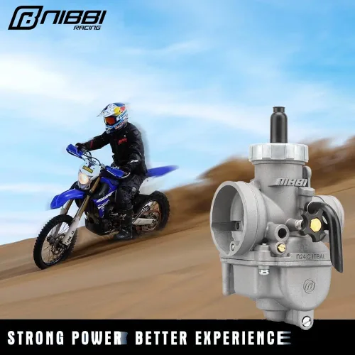 Miniatura 8 de NIBBI Carburador PE24 de 0.945 in Carburador de motocicleta con jets de carburador compatible con motor de motocicleta de 125 cc a 150 cc