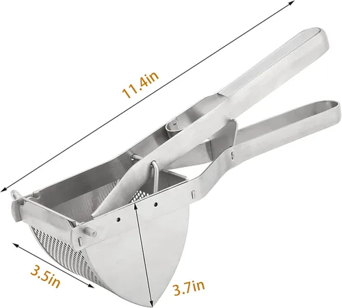 Miniatura 3 de MyLifeUNIT Ricer comercial resistente de la patata, Ricer y triturador de la patata del negocio del acero inoxidable
