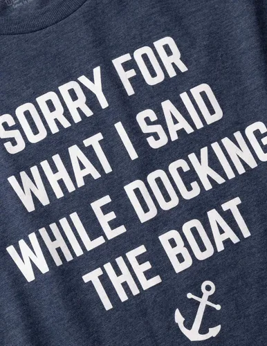 Miniatura 5 de Camisetas de humor náutico Divertidas camisetas de barco capitán náutico, para hombres o mujeres