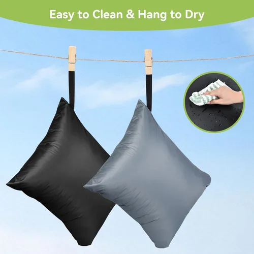 Miniatura 5 de OTraki 2 piezas Bolsa grande húmeda 20x24 pulgadas Bolsa impermeable para traje de baño Bolsa húmeda seca reutilizable con asa portátil y cremallera