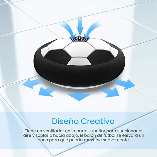 Miniatura 4 de Toyk Juguetes para niños – Pelota de fútbol LED Hover – Pelota de entrenamiento de energía aérea para jugar al fútbol en interiores y exteriores