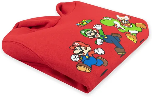 Miniatura 5 de SUPER MARIO Sudadera con capucha Sudadera con capucha Luigi, Yoshi, Toad Boys Sudadera con capucha de juegos para niños