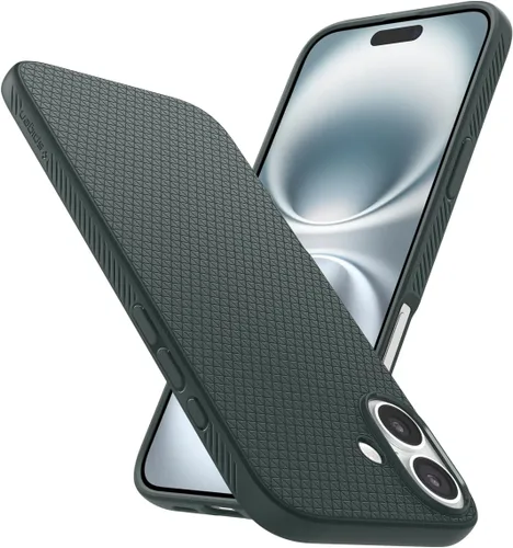 Miniatura 51 de Spigen Liquid Air - Funda diseñada para iPhone 13 (2021), color negro mate