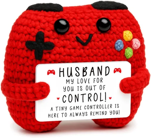 Miniatura 10 de Regalos de Controlador de Crochet Positivo para Chicas Adolescentes Chicos Adolescentes Navidad, Regalos de Jugador para Hombres Chicos