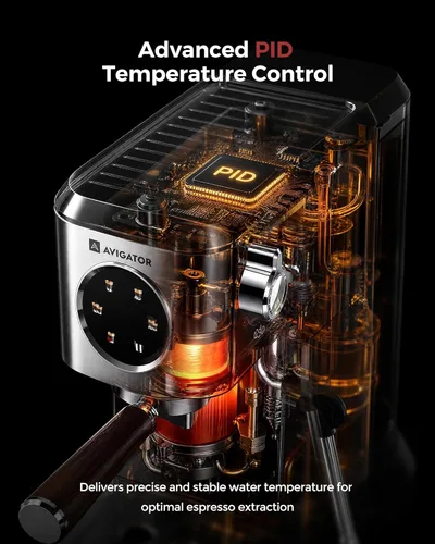 Miniatura 2 de Espresso Machine 20 Bar, Compact Coffee Maker with Milk Frother, Espresso Maker with 50oz Removable Water Tank for Home & Office, Coffee Machine for