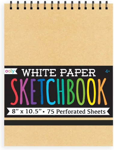 Miniatura 11 de OOLY Cuaderno de bocetos pequeño con cubierta de bricolaje, 5 x 7.5 pulgadas, cuaderno de dibujo de papel negro, libro de dibujo para niños