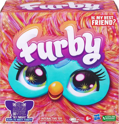 Miniatura 2 de Furby Coral, 15 accesorios de moda, juguetes de peluche interactivos para niñas y niños de 6 años en adelante, animatronic activado por voz