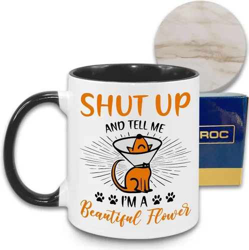 Miniatura 6 de Vet Tech - Taza de café de 11 onzas con posavasos de cerámica para mujeres y hombres, regalos de la semana de la tecnología veterinaria
