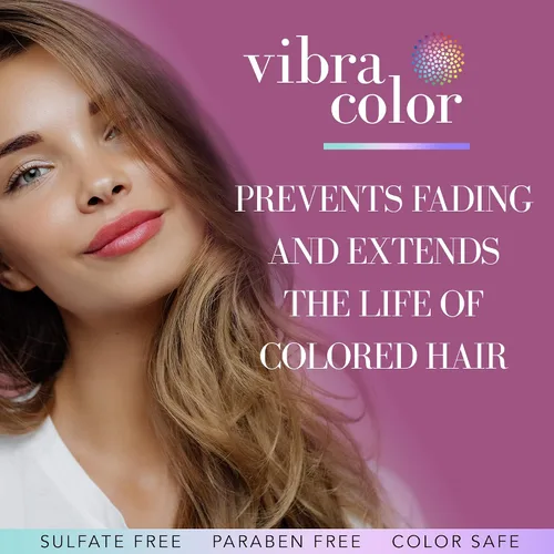 Miniatura 2 de Brocato Vibracolor Color Last Shampoo (32 oz Shampoo + Conditioner Duo) Color seguro para cabello teñido – Evita la decoloración y prolonga